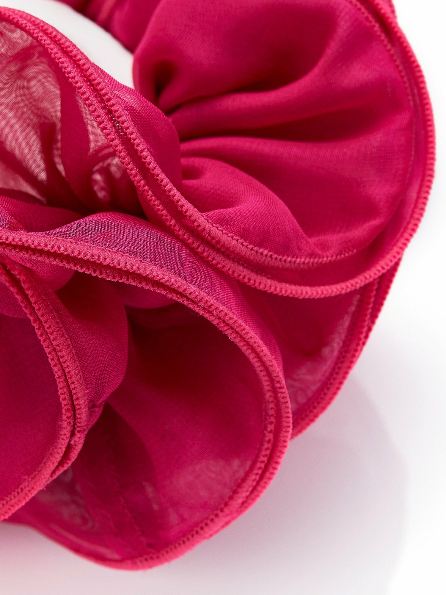 Nolita Ruffle Fuchsia Hair Tie | Nana Jacqueline