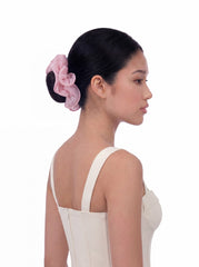 Nolita Ruffle Pink Hair Tie | Nana Jacqueline