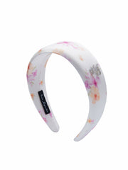 Caraline Logo Print Beige Head Band | Nana Jacqueline