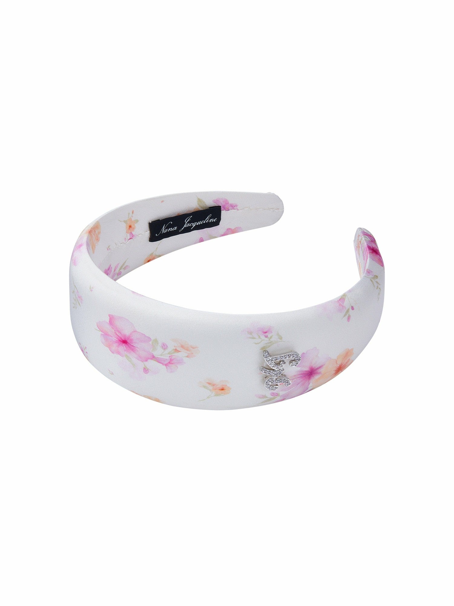 Caraline Logo Print Beige Head Band | Nana Jacqueline