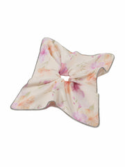 Bloomie Floral Print Cream Hair Tie | Nana Jacqueline