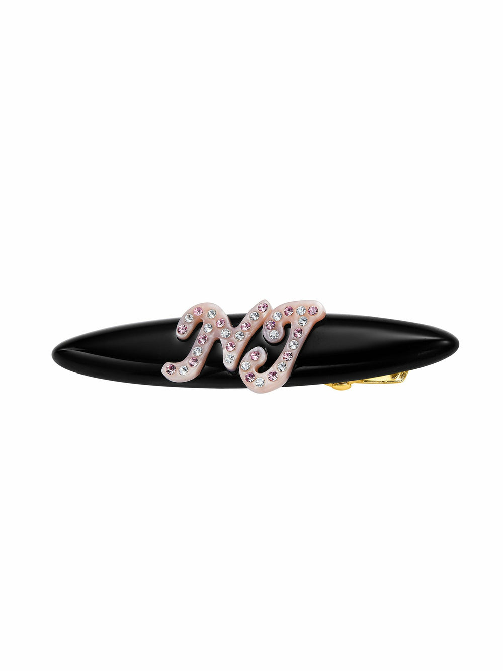 Starlette Logo Black Hair Clip | Nana Jacqueline