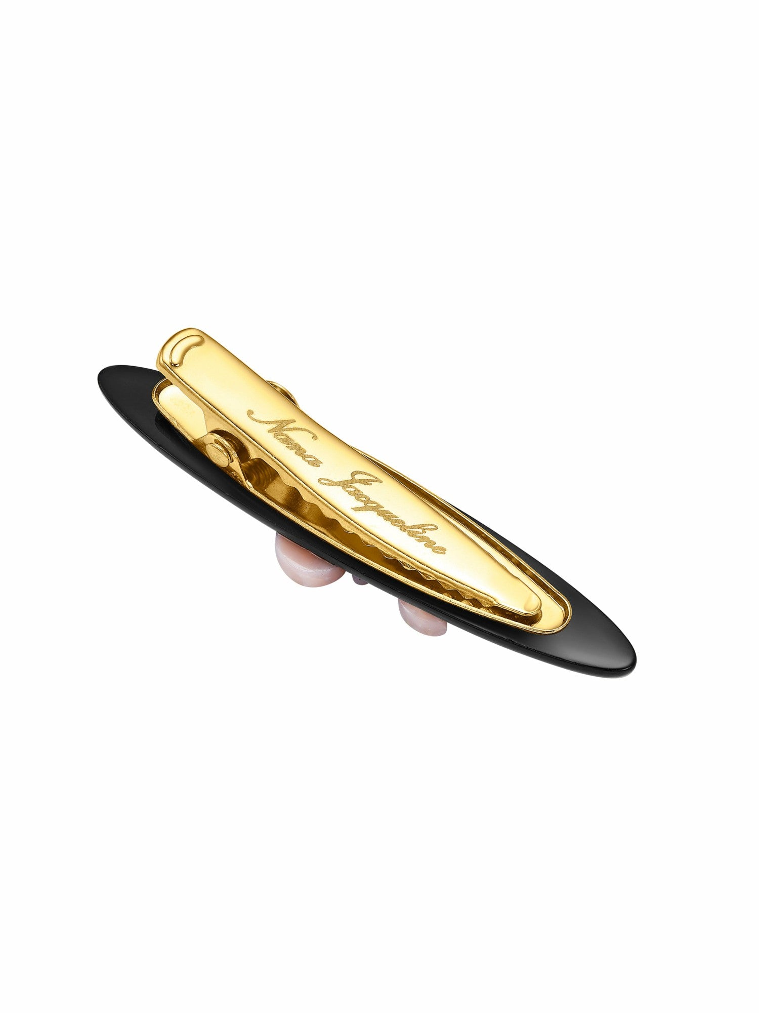 Starlette Logo Black Hair Clip | Nana Jacqueline