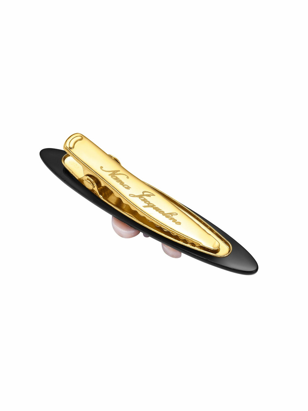 Starlette Logo Black Hair Clip | Nana Jacqueline