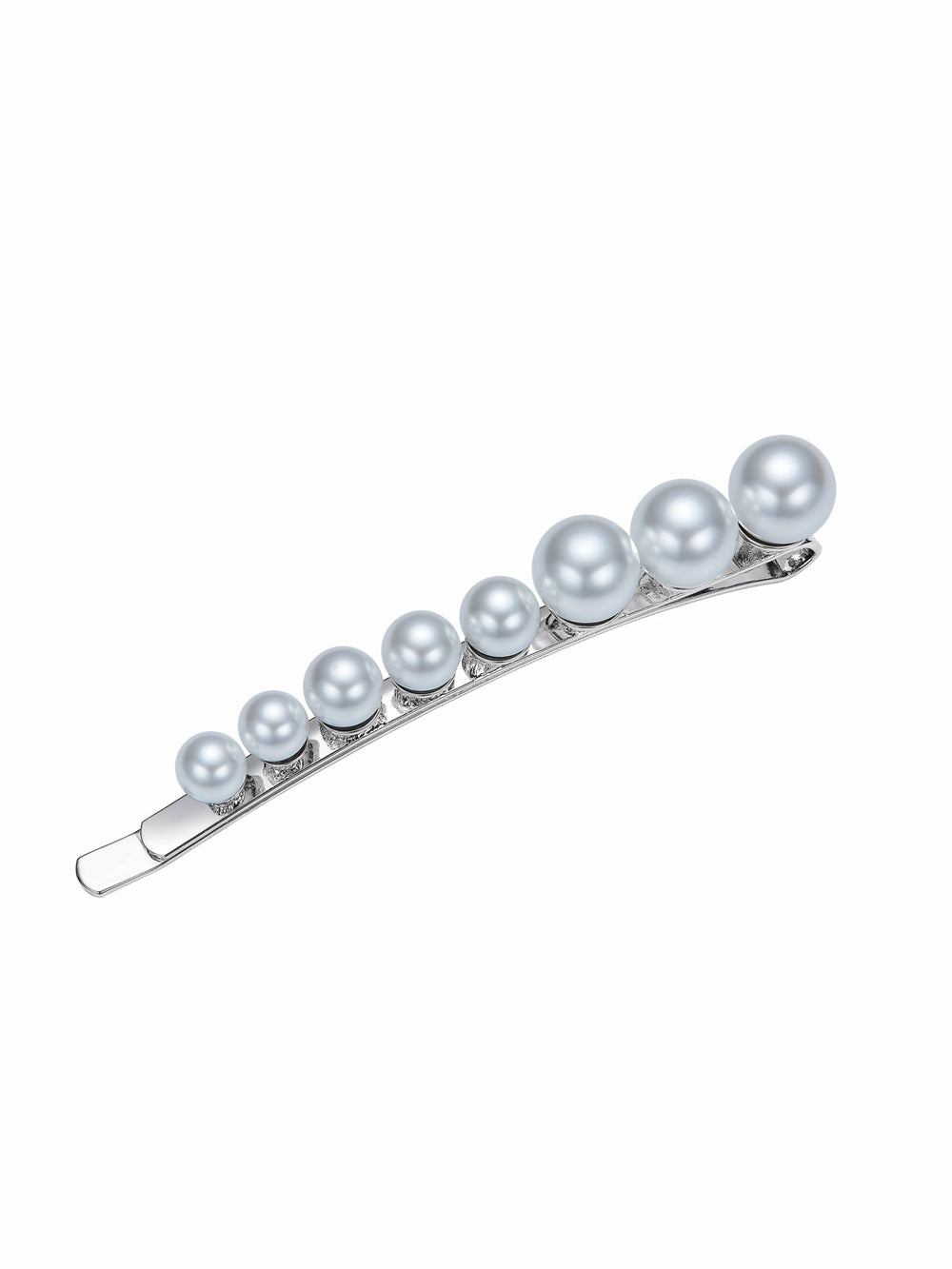 Harlowe Floral Crystal White Hair Clip | Nana Jacqueline