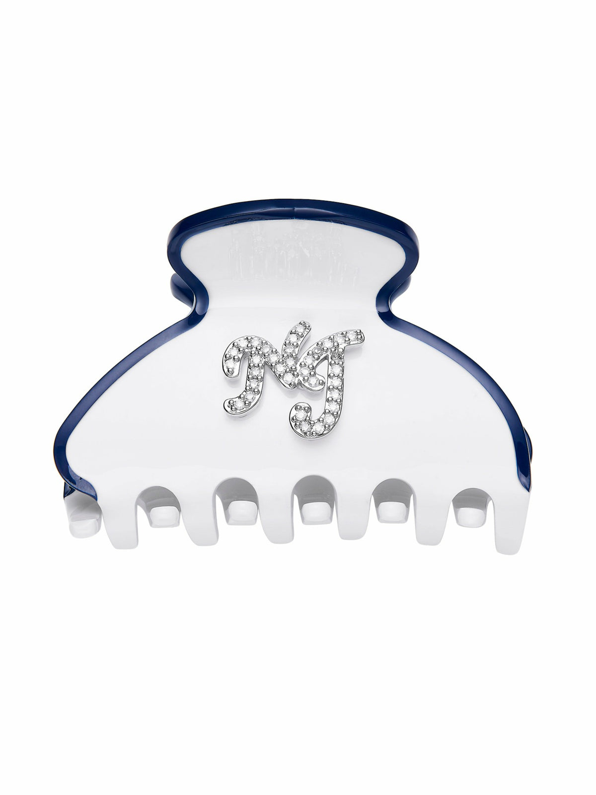Isabela Crystal White Hair Clip | Nana Jacqueline