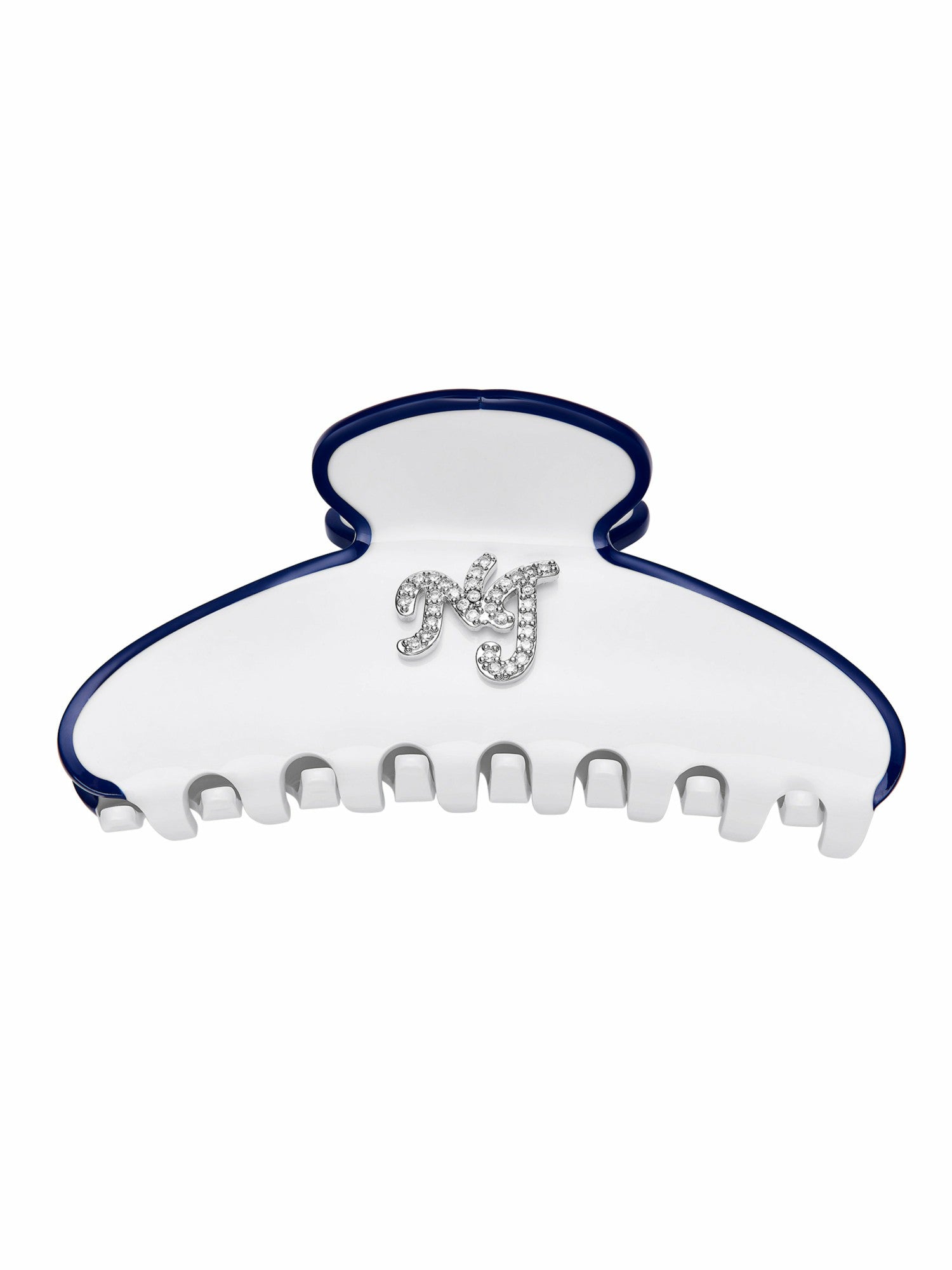 Isabela Crystal White Hair Clip | Nana Jacqueline