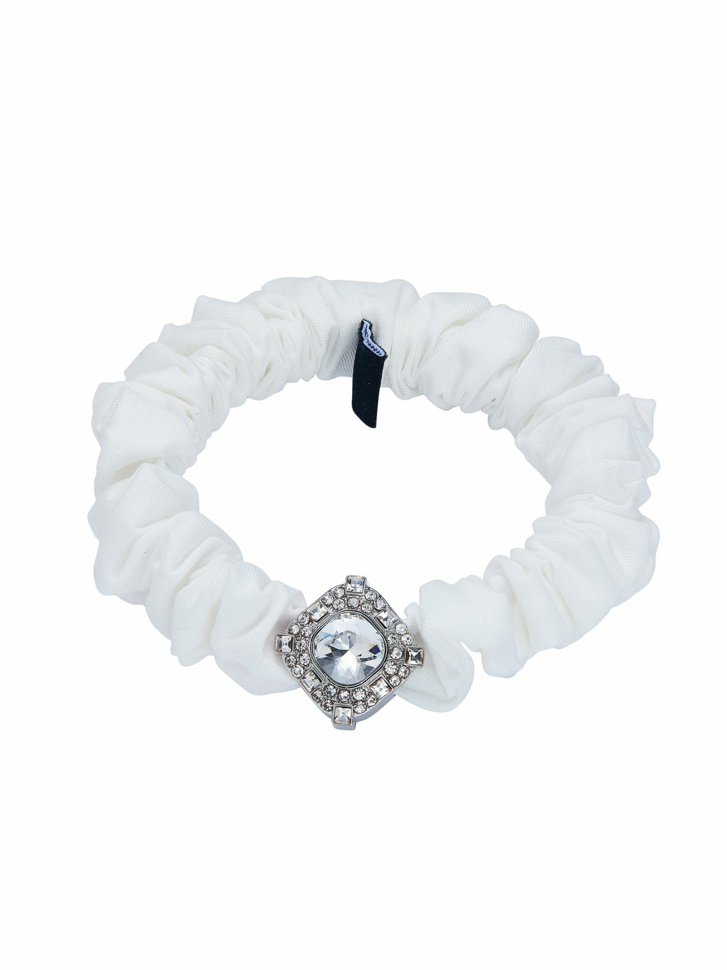 Helene Crystal Denim Hair Scrunchie Set | Nana Jacqueline