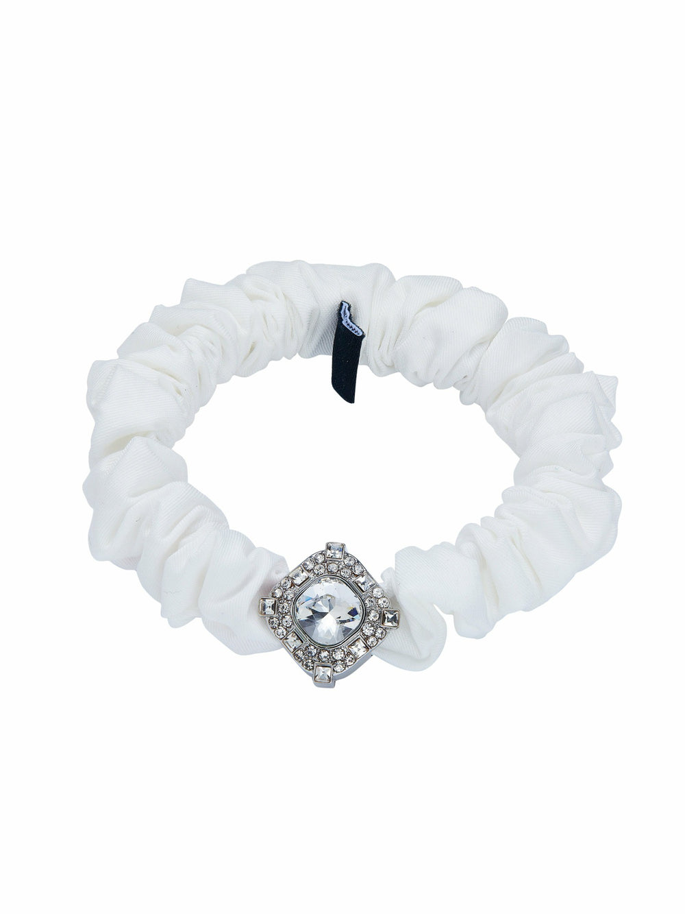 Helene Crystal Denim Hair Scrunchie Set | Nana Jacqueline