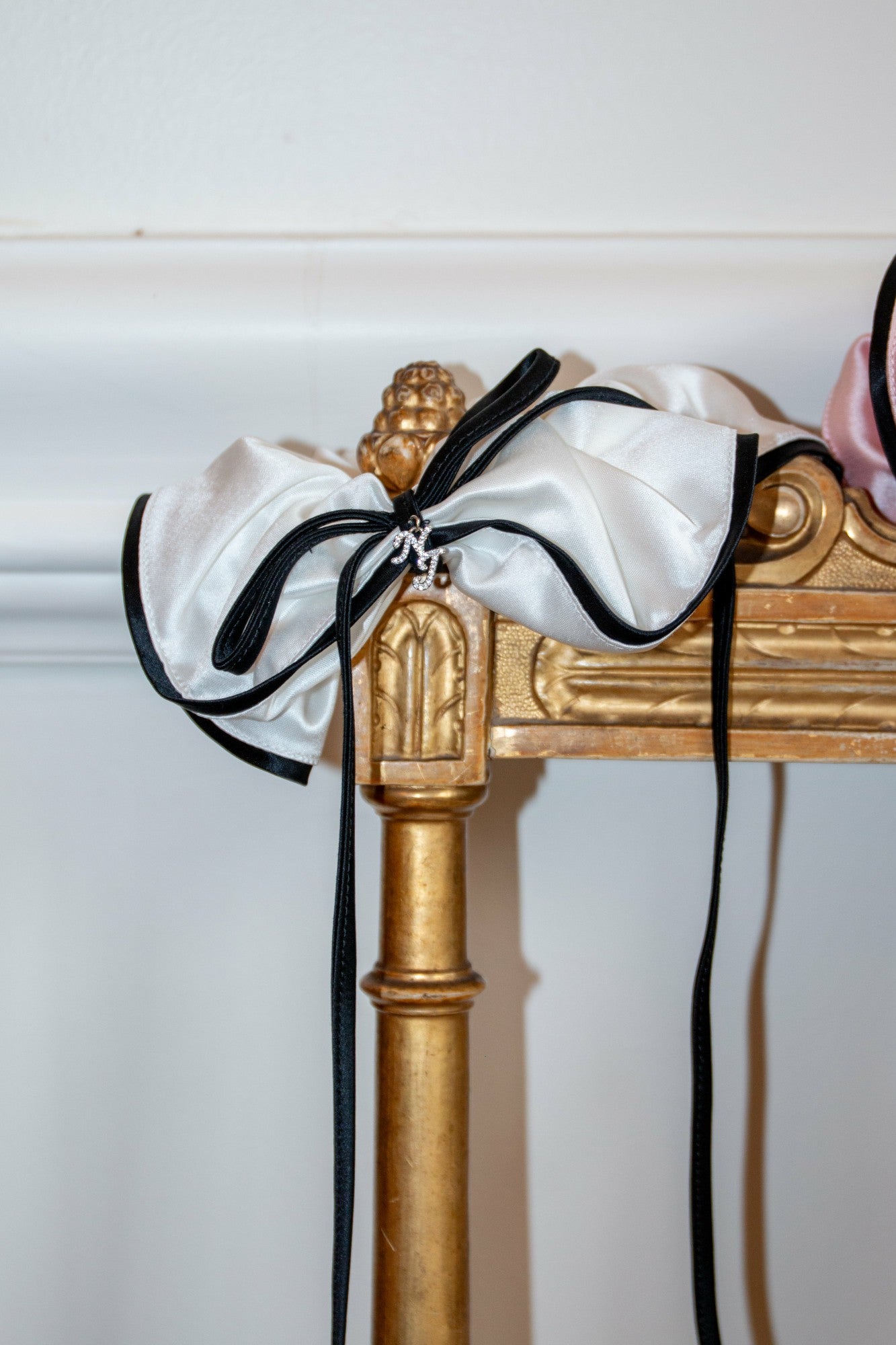 Marlene Scrunchie: White Scrunchie for Bridal Shower | Nana Jacqueline