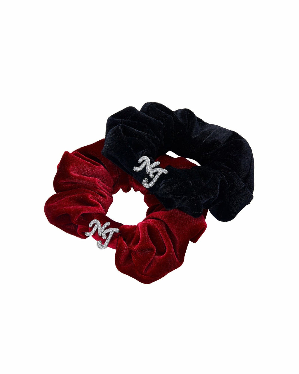 J’adore Velvet Scrunchie: Black Hair Accessory for Cocktail Party | Nana Jacqueline