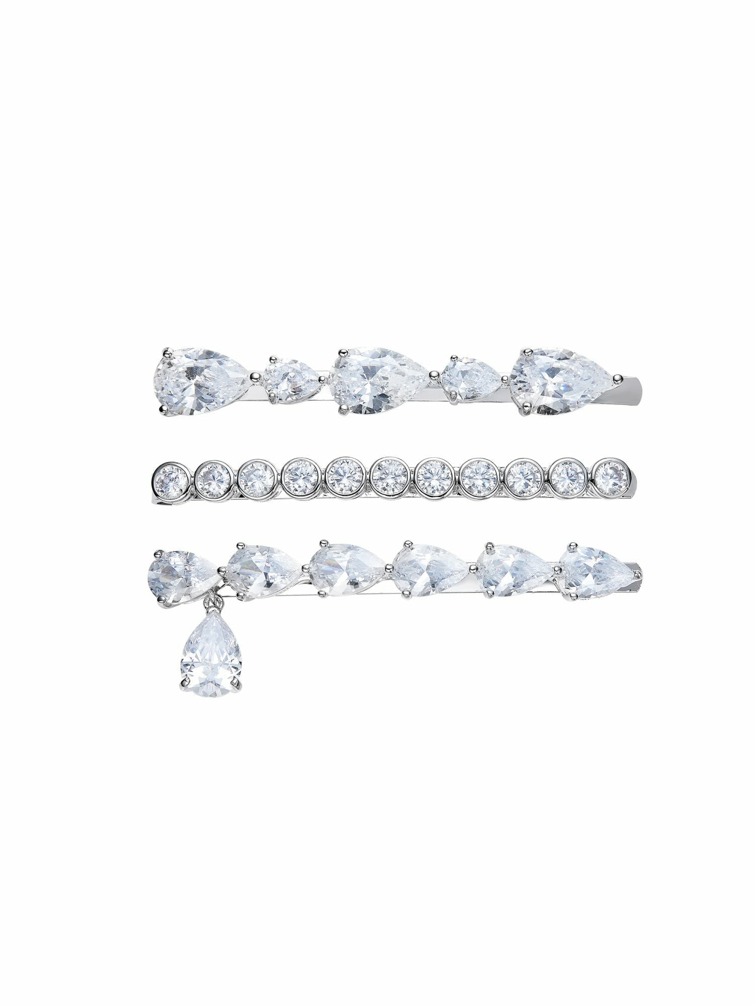 Adriana Crystal Hair Clip Set | Nana Jacqueline