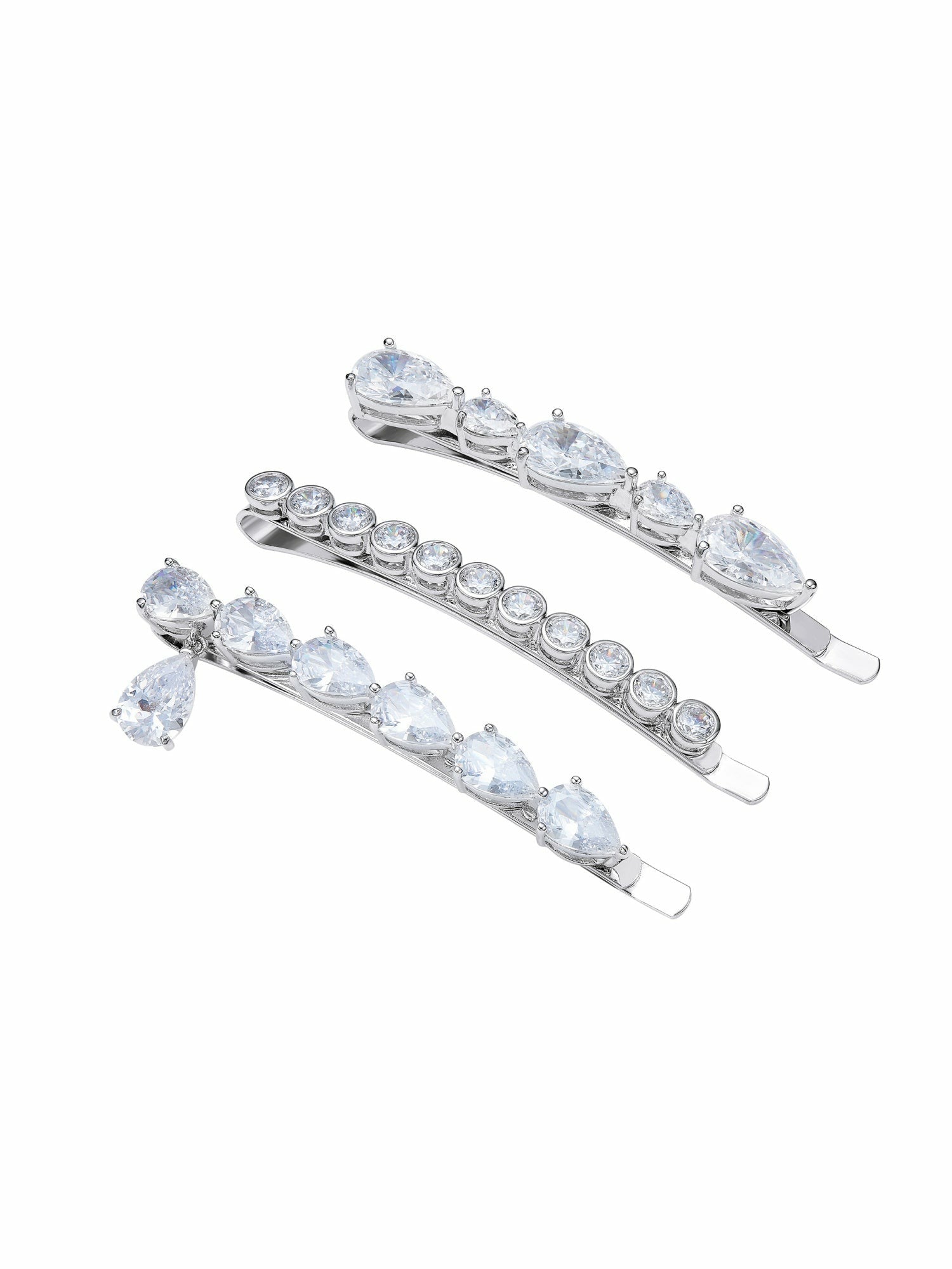 Adriana Crystal Hair Clip Set | Nana Jacqueline