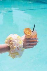 Amani Scrunchie: Yellow Hair Accessory for Brunch | Nana Jacqueline