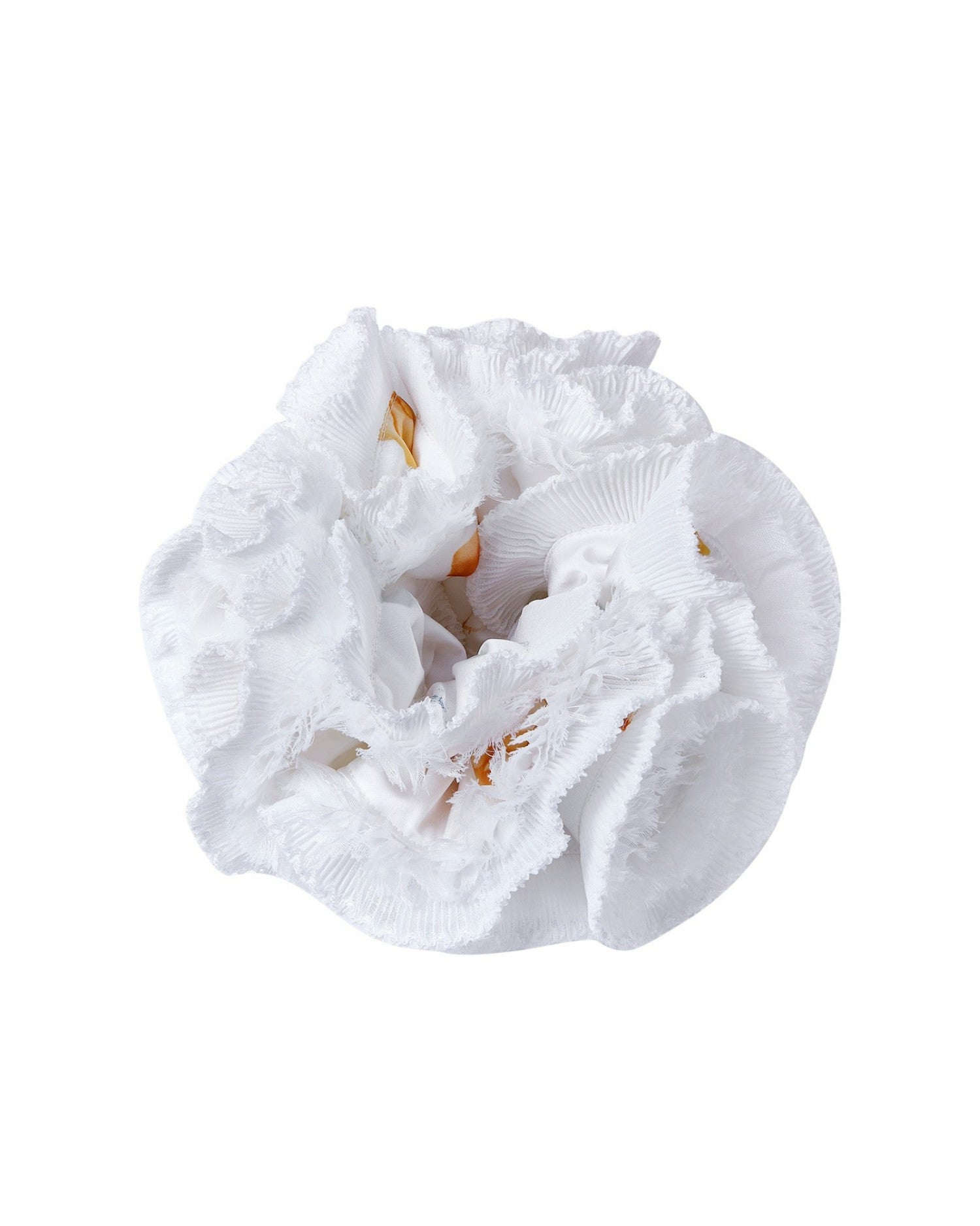 Amani Scrunchie: White Scrunchie for Bridal Shower | Nana Jacqueline