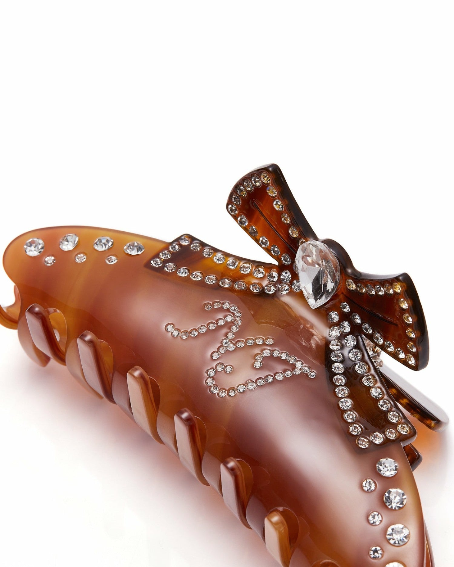 Edith Hair Clip: Brown Hair Clip for Date Night | Nana Jacqueline