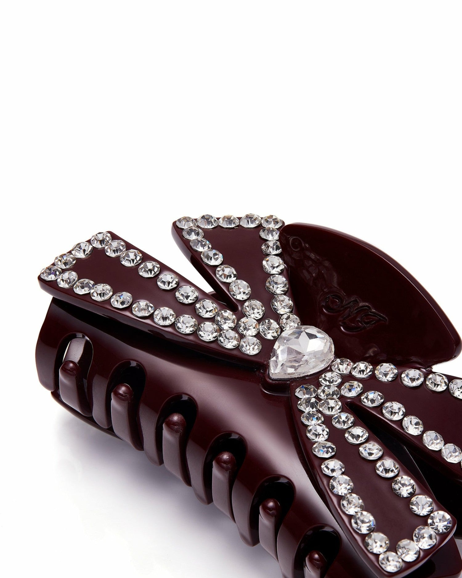Rosaline Hair Clip: Red Hair Clip for Holiday Party | Nana Jacqueline