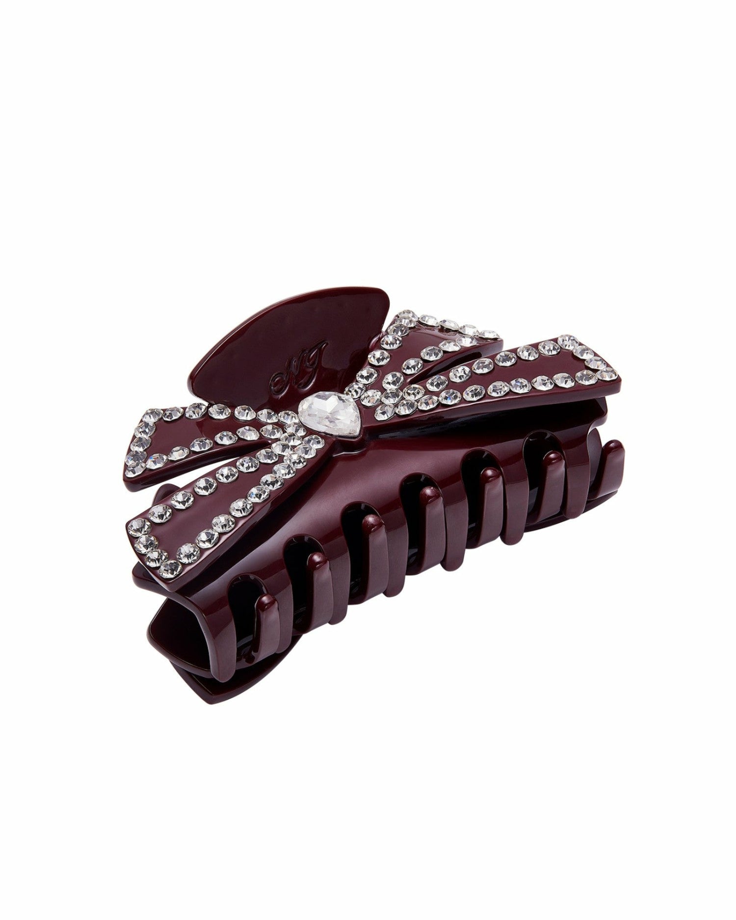 Rosaline Hair Clip: Red Hair Clip for Holiday Party | Nana Jacqueline