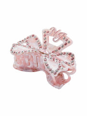 Sydney Hair Clip: Pink Hair Clip for Date Night | Nana Jacqueline