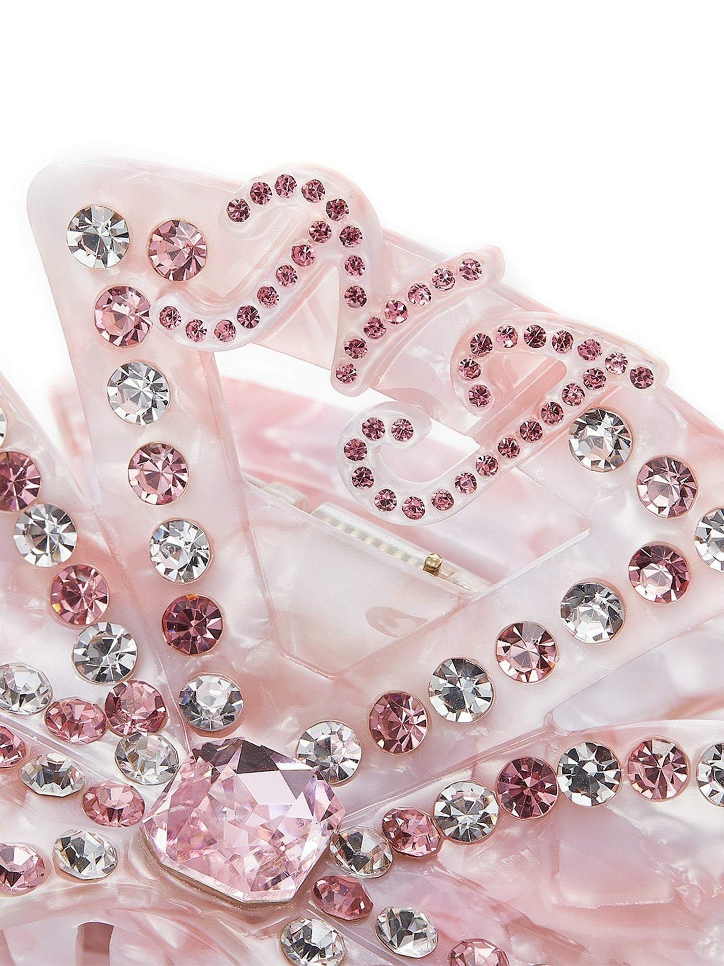 Sydney Hair Clip: Pink Hair Clip for Date Night | Nana Jacqueline