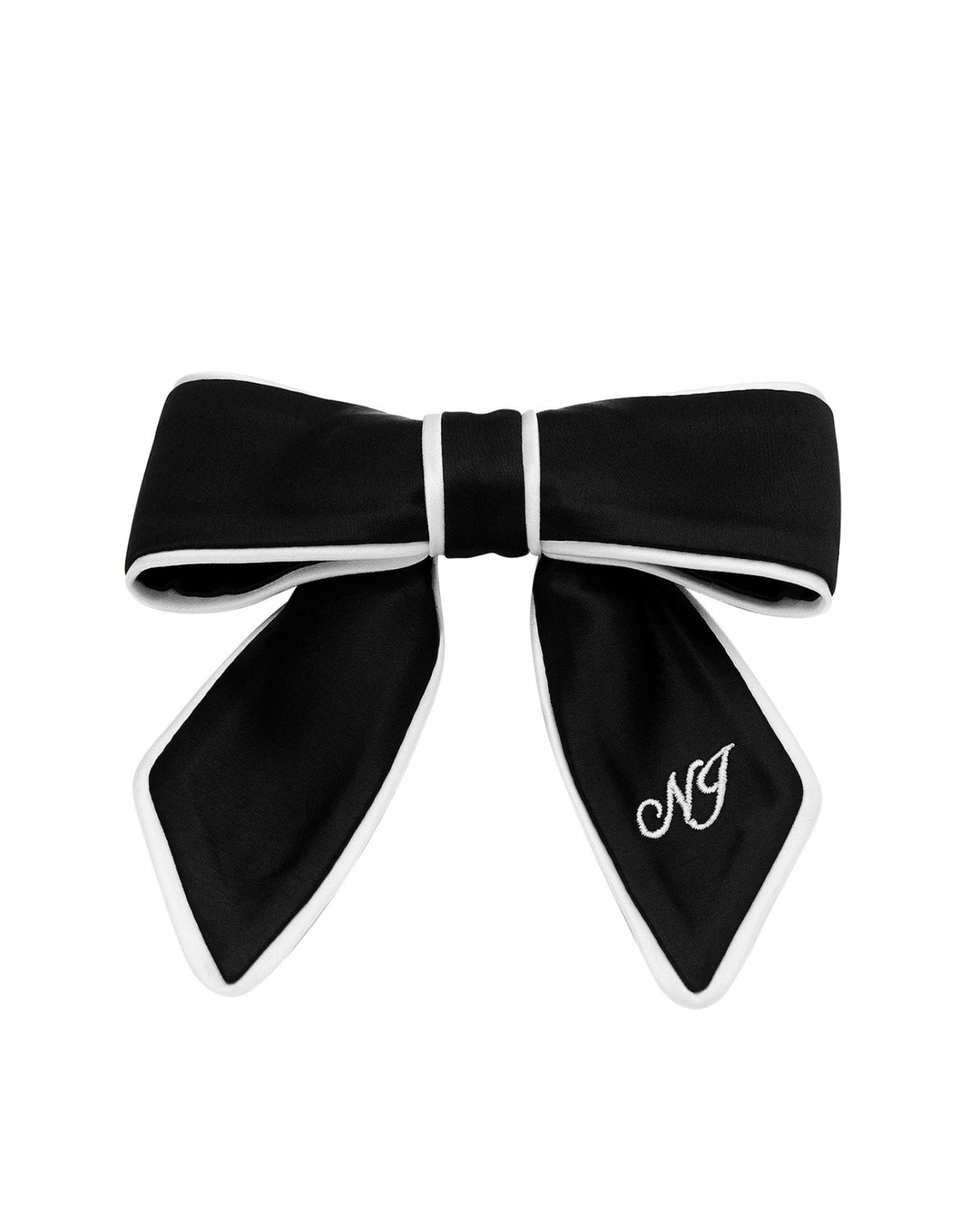 Marlene Bow: Black Hair Bow for Party | Nana Jacqueline