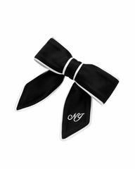 Marlene Bow: Black Hair Bow for Party | Nana Jacqueline