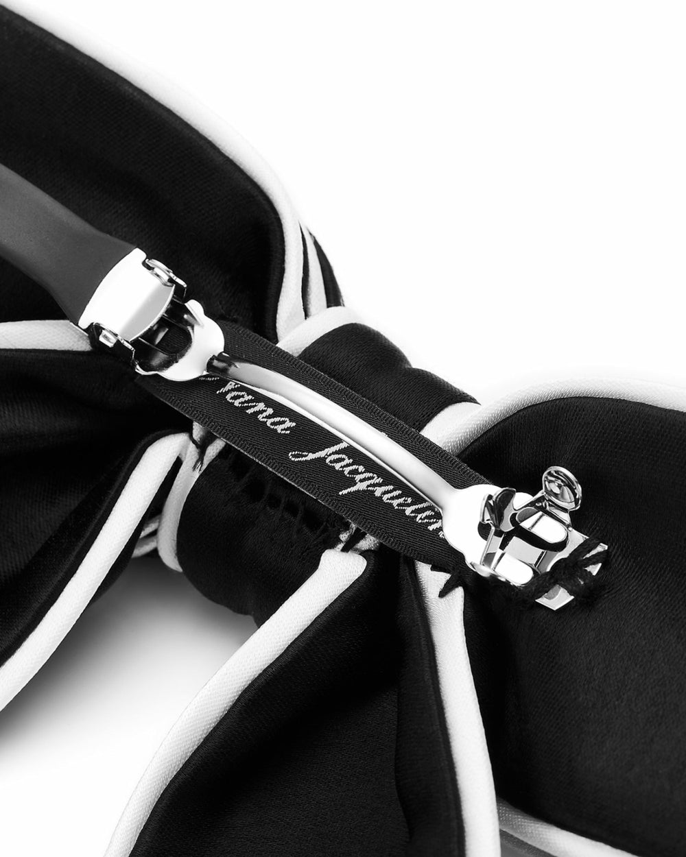 Marlene Bow: Black Hair Bow for Party | Nana Jacqueline