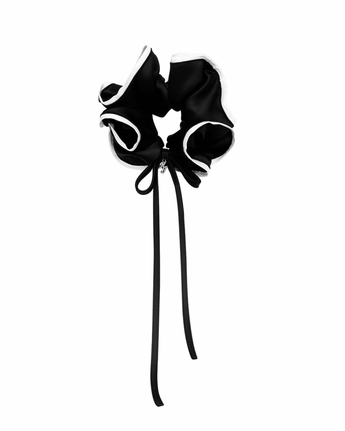 Marlene Scrunchie: Black Hair Scrunchie for Everyday Styling | Nana Jacqueline