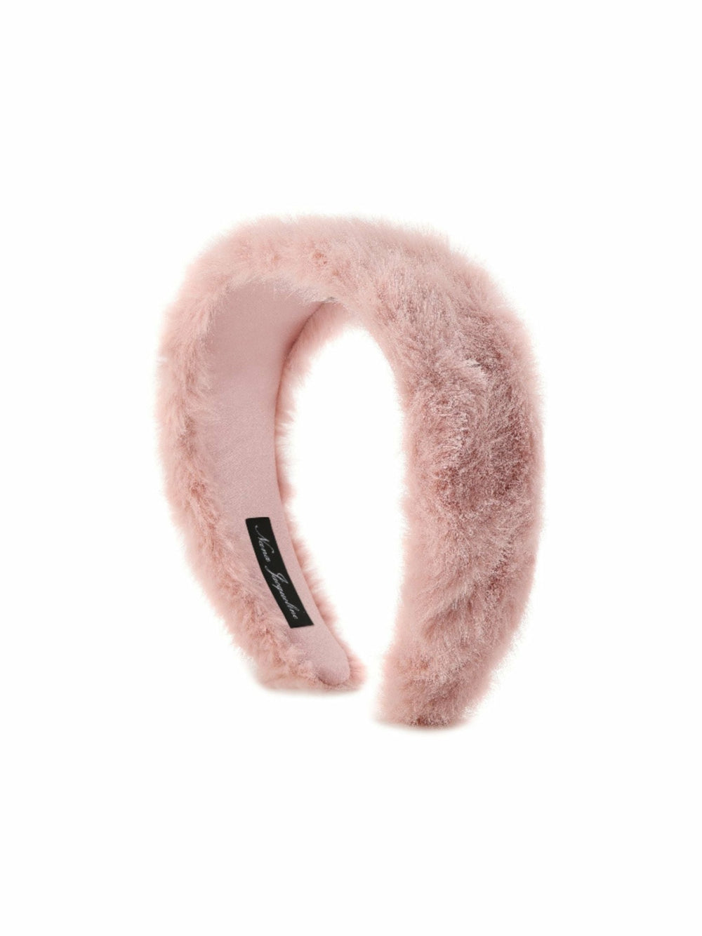 Melanie Fur Headband: Pink Headband for Holiday Party | Nana Jacqueline