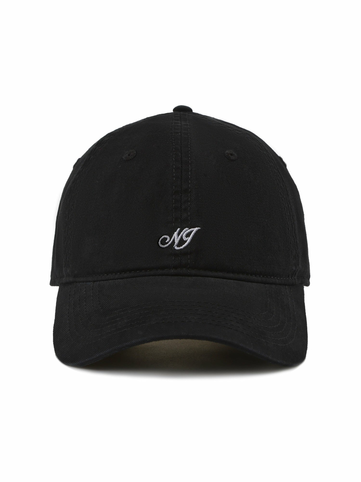 Gracie Logo Embroidered Black Cap | Nana Jacqueline