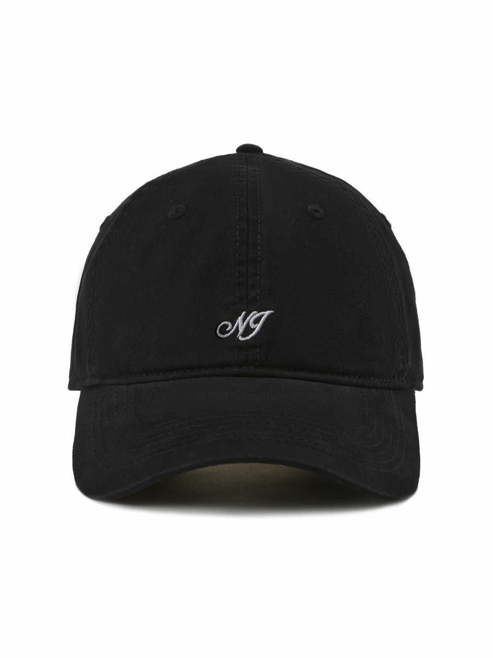 Gracie Logo Embroidered Black Cap | Nana Jacqueline