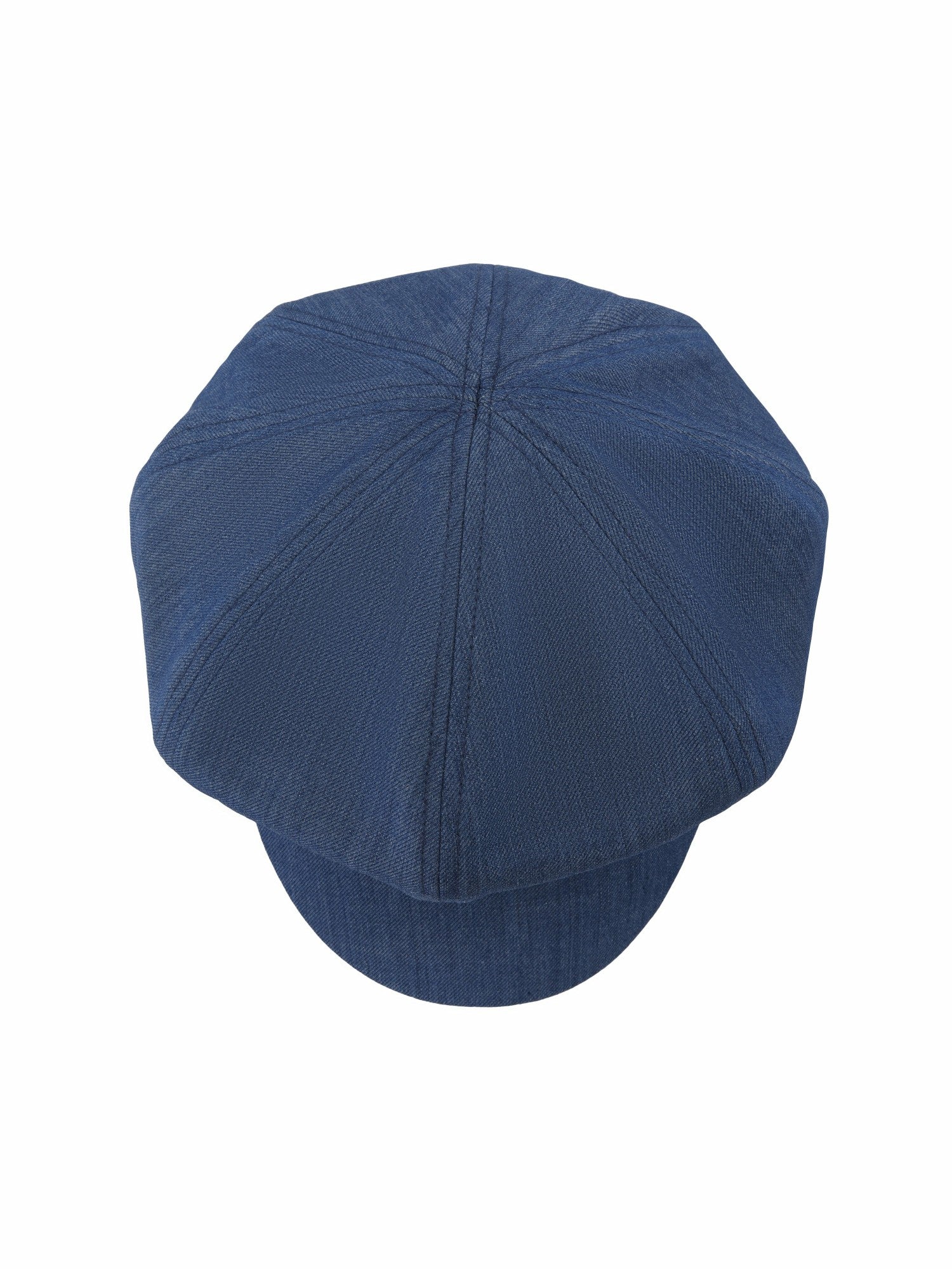 Amara Eight-Panel Newsboy Blue Hat | Nana Jacqueline