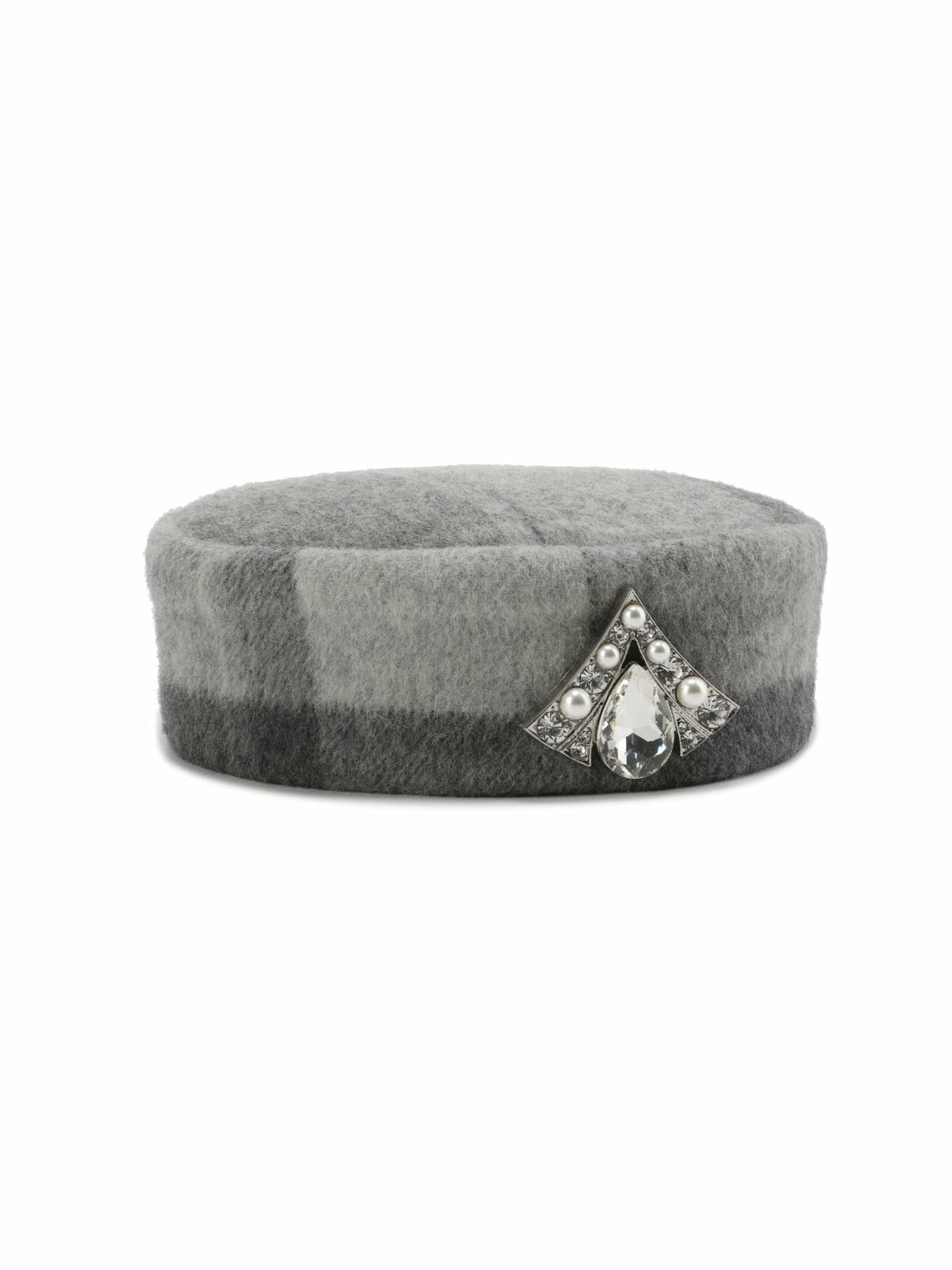 Cindy Diamond Hat: Grey Hat for Cocktail Party | Nana Jacqueline