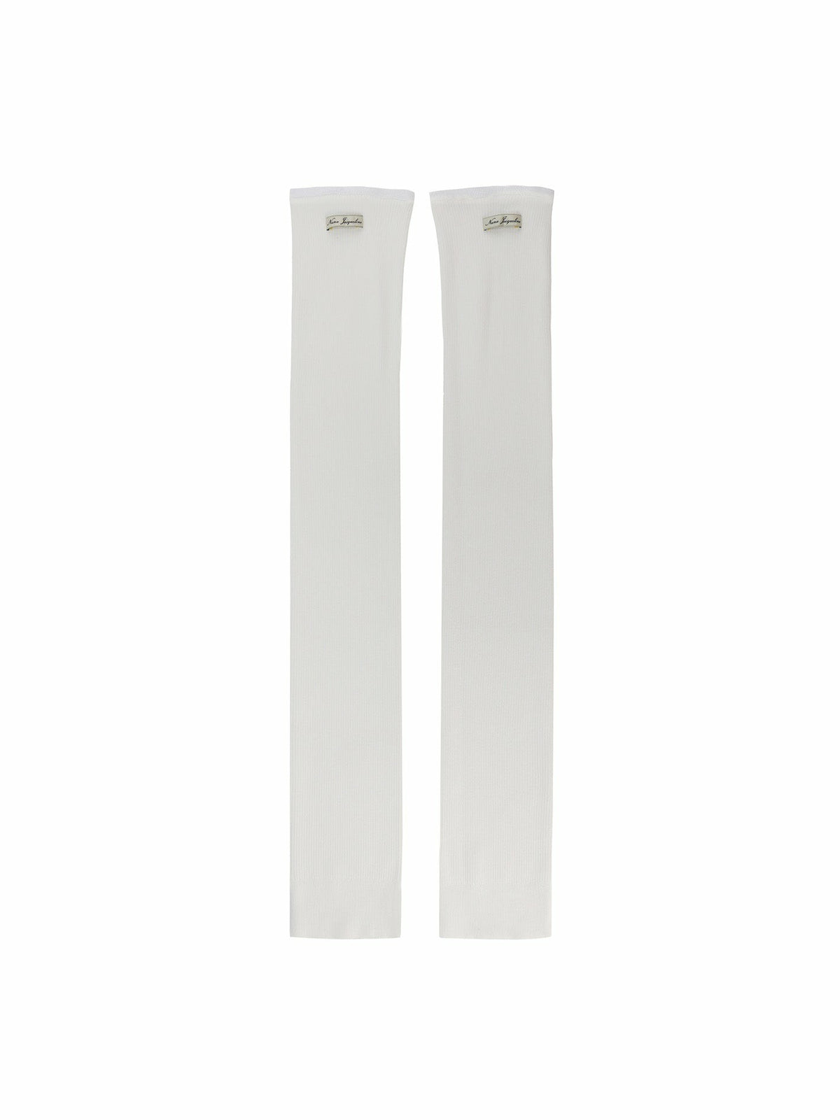 Kendall Leg Warmers: White Leg Warmers for Dance Practice | Nana Jacqueline