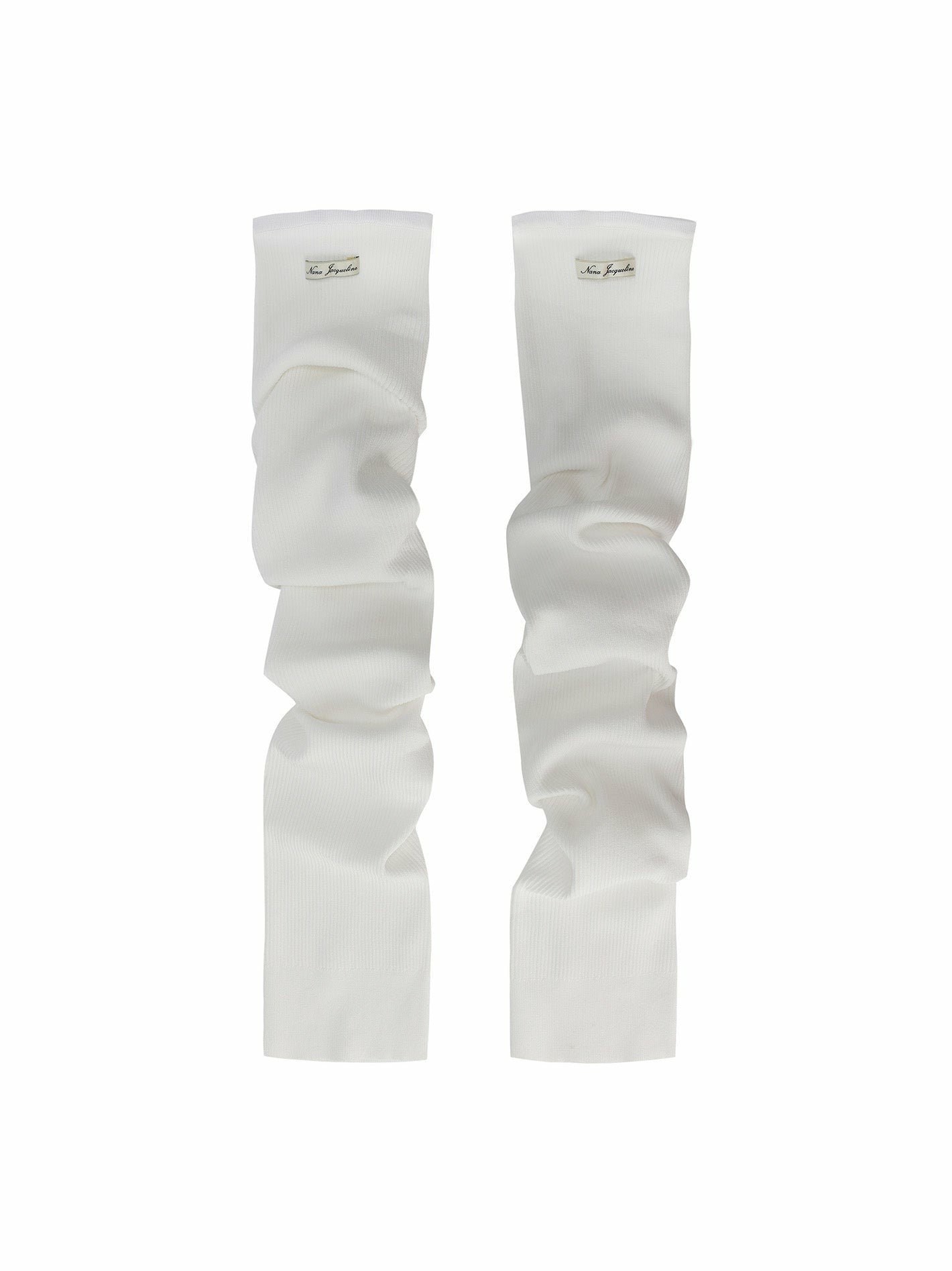 Kendall Leg Warmers: White Leg Warmers for Dance Practice | Nana Jacqueline