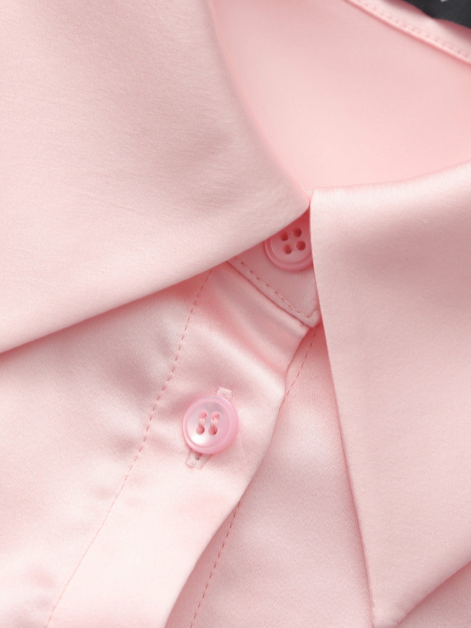 Eva Tie-Back Satin Pink Shirt | Nana Jacqueline