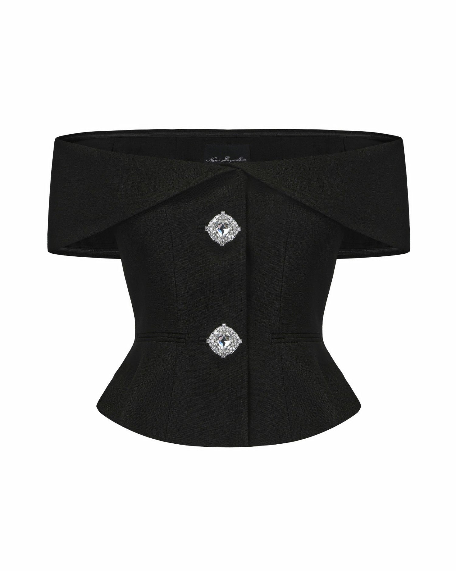 Blakely Top: Black Top for Date Night | Nana Jacqueline