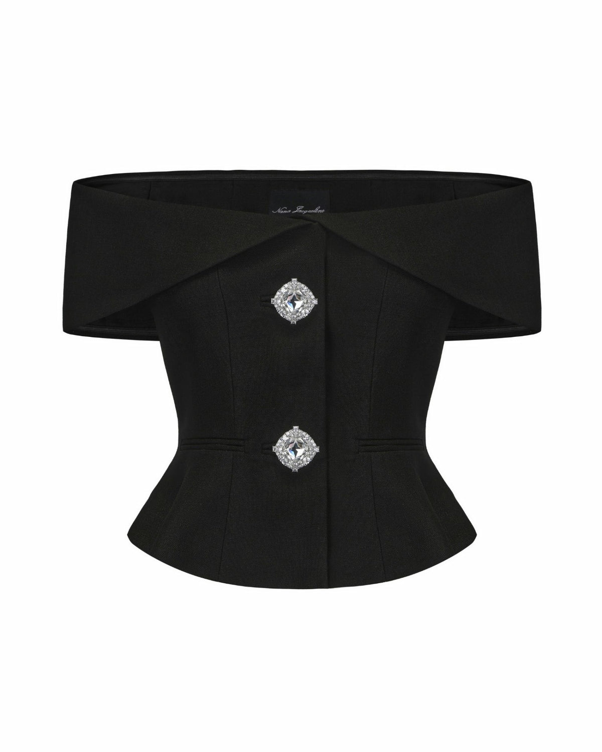 Blakely Top: Black Top for Date Night | Nana Jacqueline