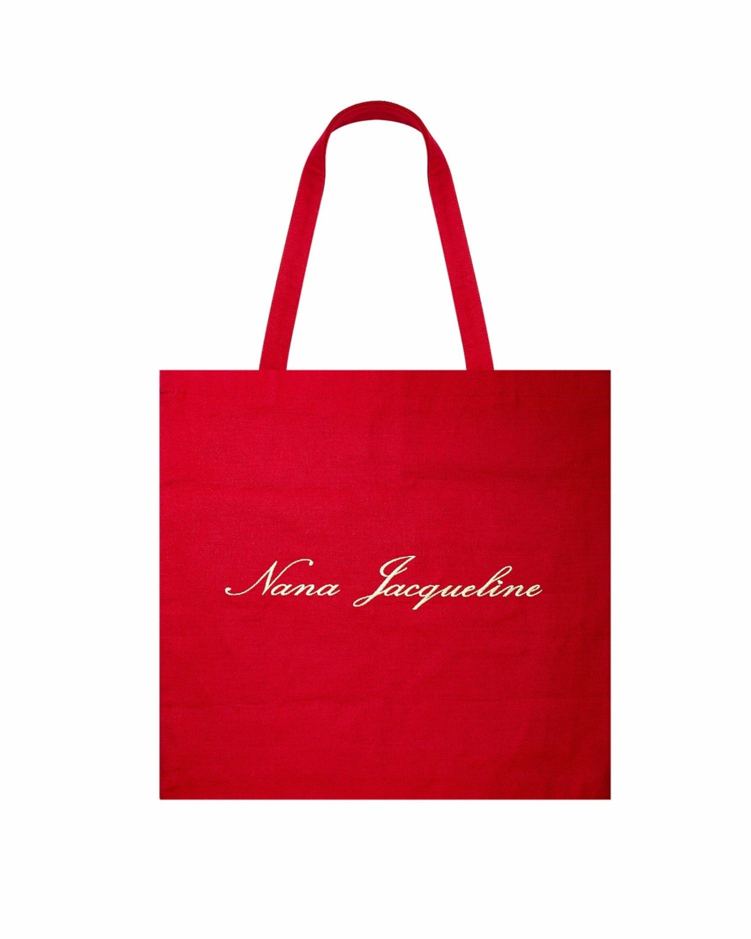 Jacqueline Canvas Bag: Red Canvas Bag for Everyday Use | Nana Jacqueline