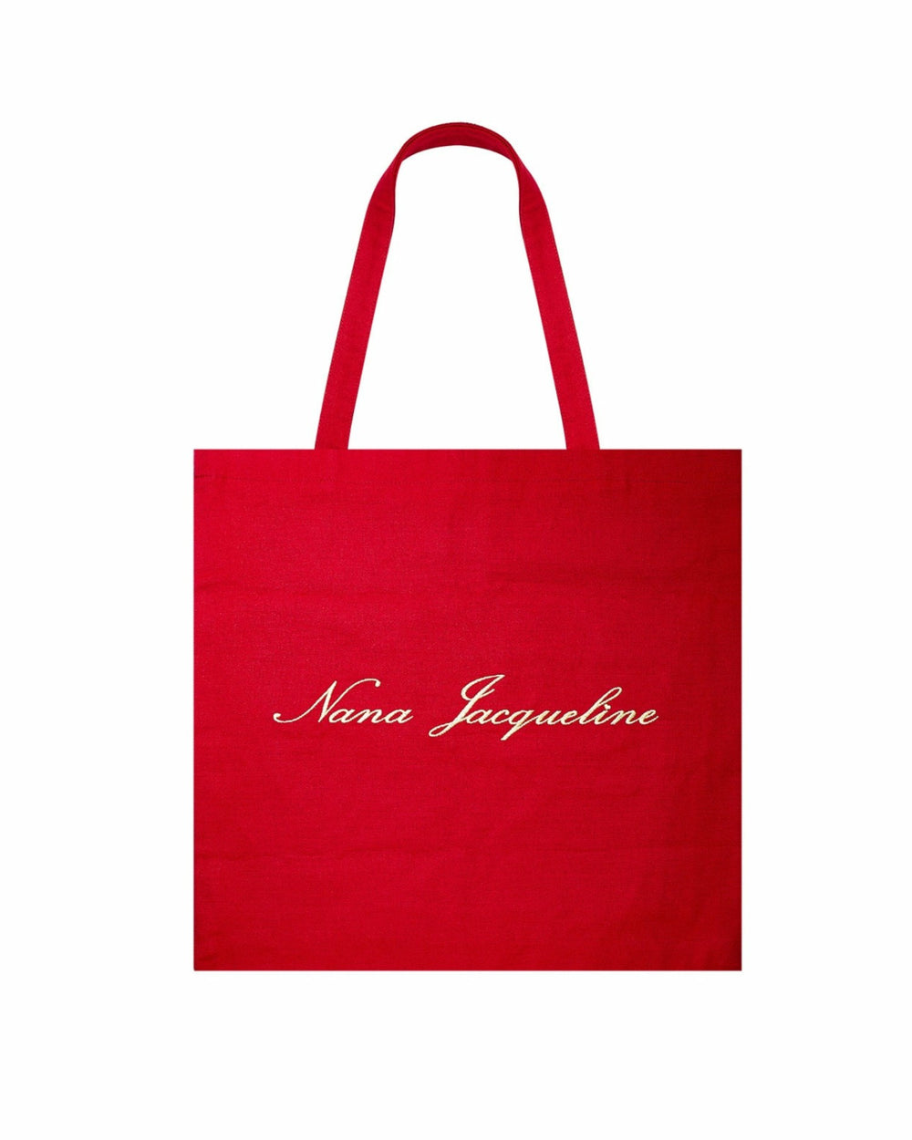 Jacqueline Canvas Bag: Red Canvas Bag for Everyday Use | Nana Jacqueline