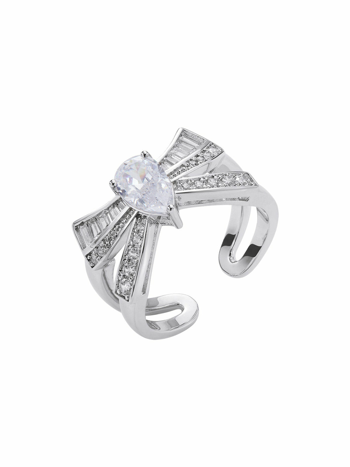 Claira Ring: White Ring for Engagement Party | Nana Jacqueline