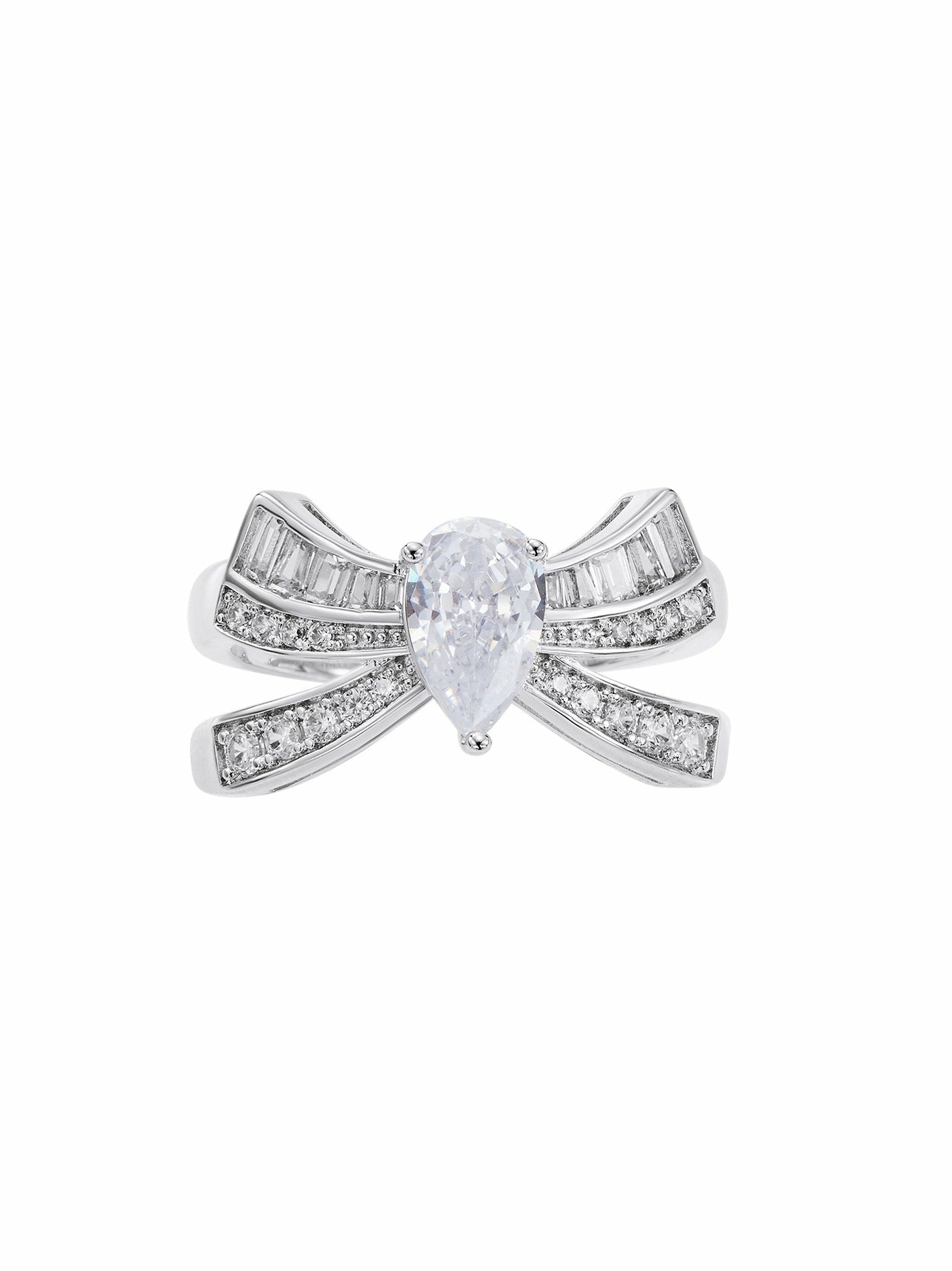 Claira Ring: White Ring for Engagement Party | Nana Jacqueline