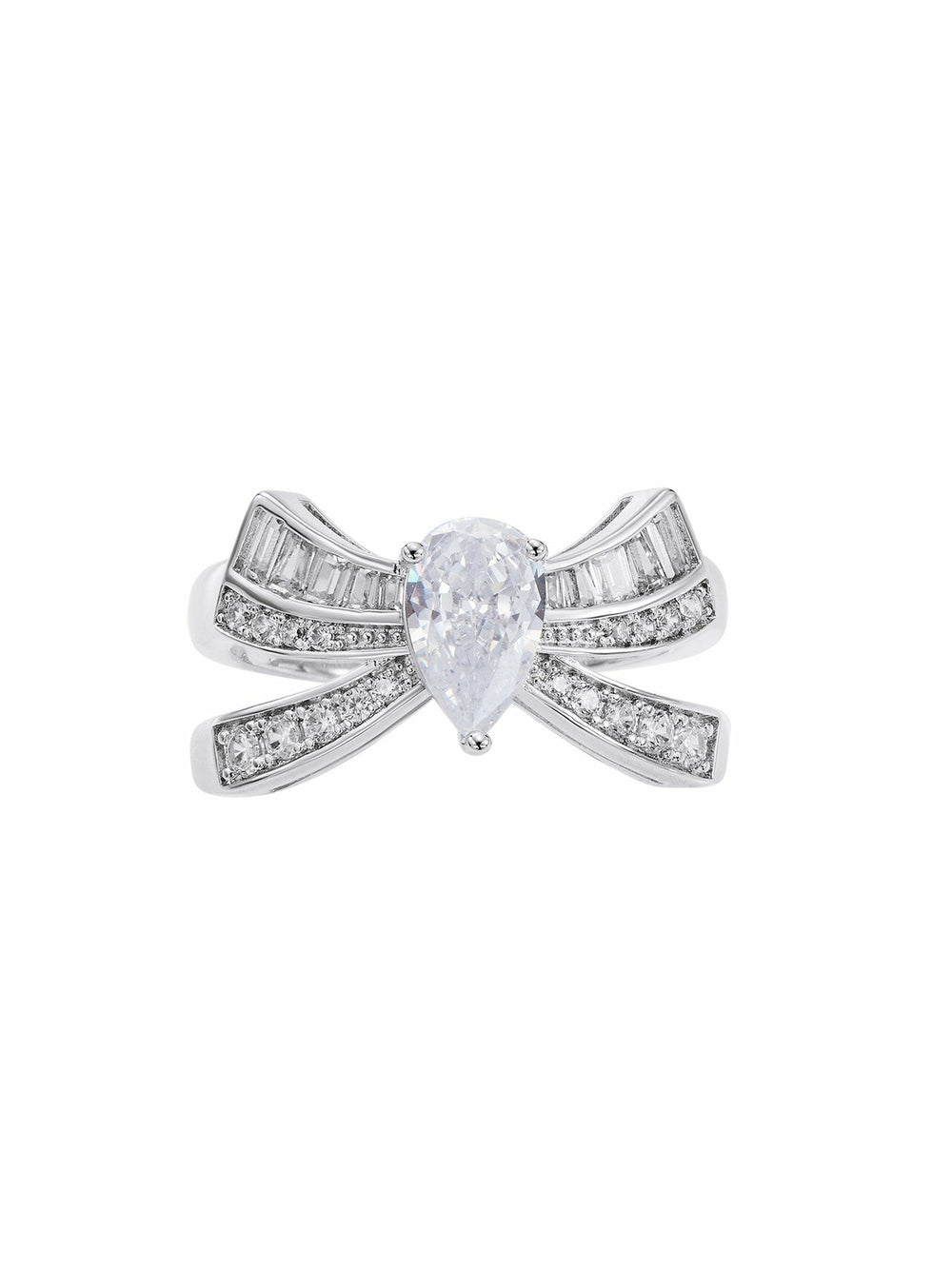 Claira Ring: White Ring for Engagement Party | Nana Jacqueline