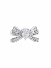 Claira Ring: White Ring for Engagement Party | Nana Jacqueline