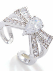Claira Ring: White Ring for Engagement Party | Nana Jacqueline