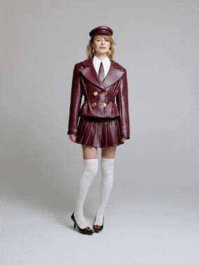 Mirabel Faux Leather Jacket: Brown Jacket for Date Night | Nana Jacqueline