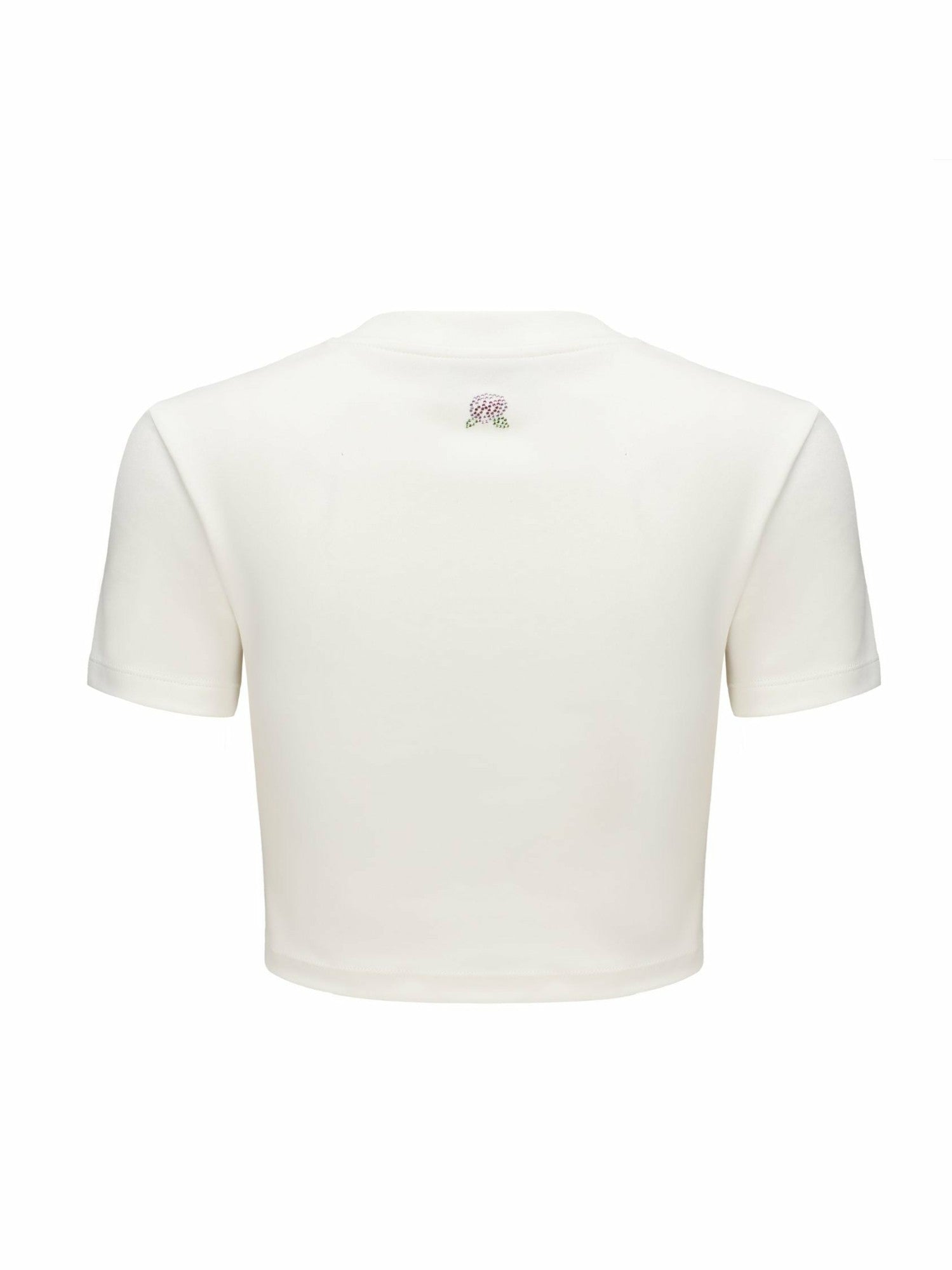 Elle Baby Tee: White Tee for Casual Luxury Daytime Outfit | Nana Jacqueline