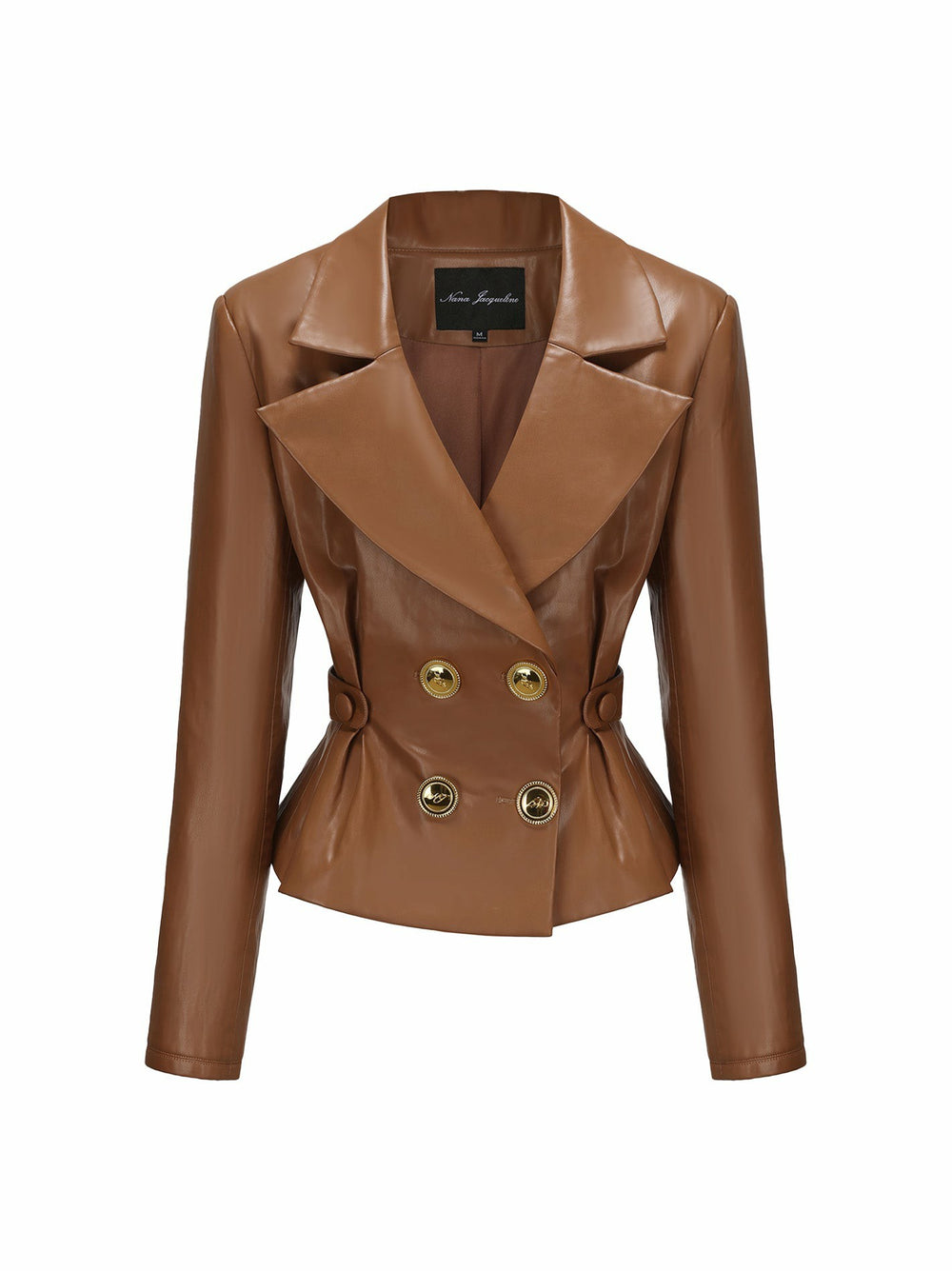 Gina Jacket: Brown Jacket for Date Night | Nana Jacqueline