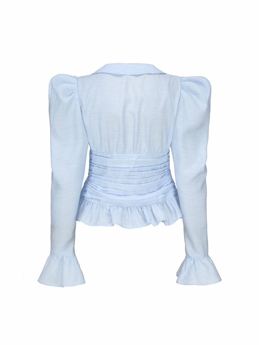 Emilia Top: Blue Top for Brunch | Nana Jacqueline