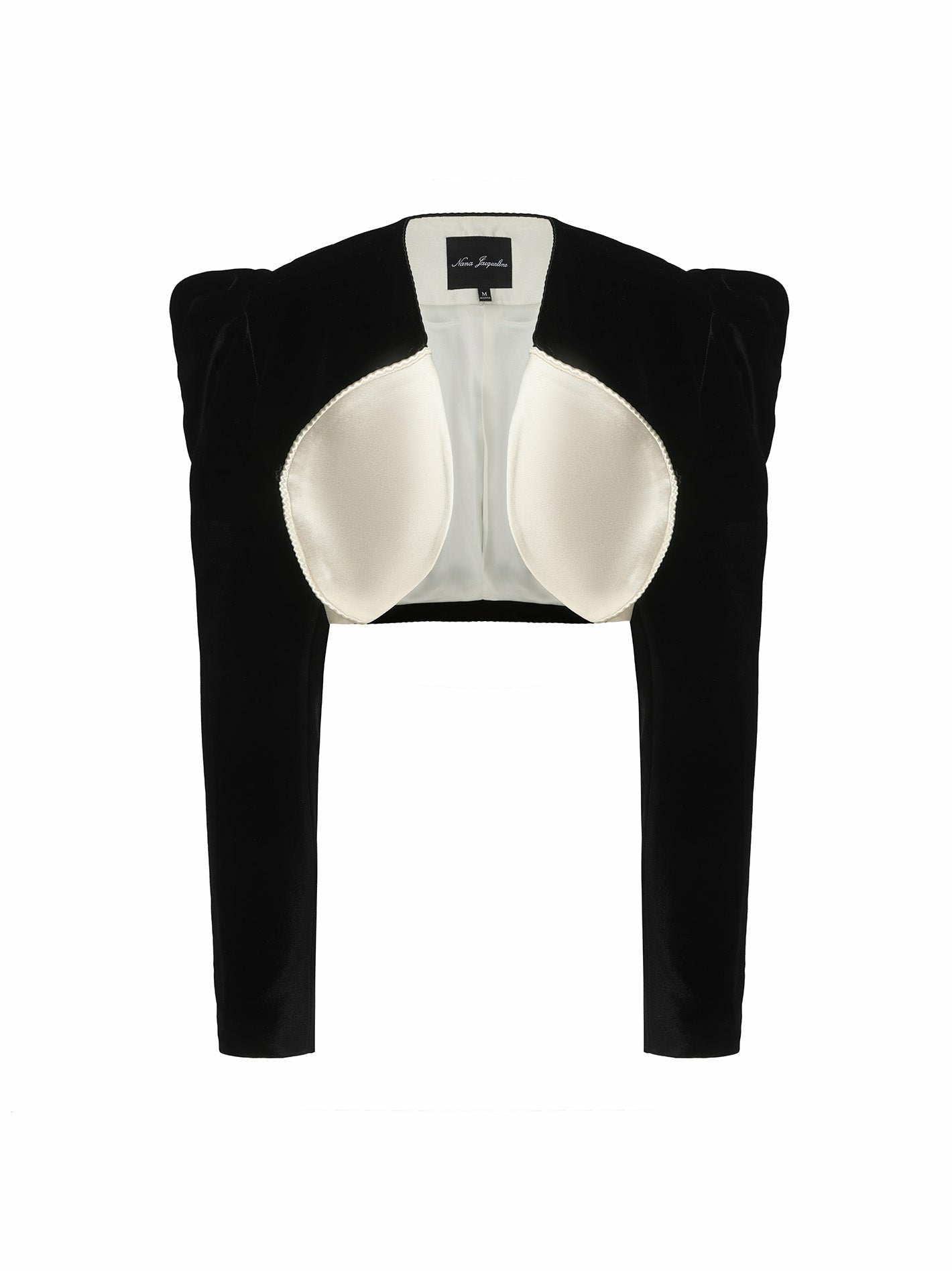 Wilma Velvet Jacket: Black Velvet Jacket for Cocktail Party | Nana Jacqueline